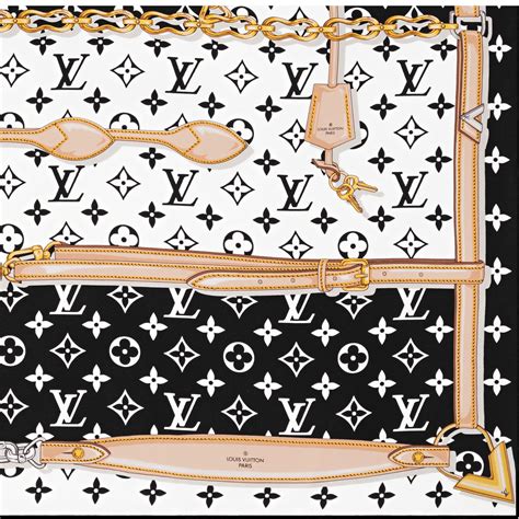 lv m78667|Monogram Confidential Square 90 S00 .